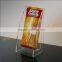 acrylic office brochure holder/flyer holder