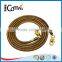 Fashion brass metal handbag long chain
