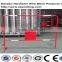 france welded pipe temporary fence queue control barrier crowd control barrier