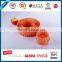 new design new material round shape plastic cookie cutter set