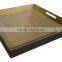 Square serving tray, Vietnam bamboo tray with 100% natural material