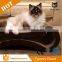 Cat Scratcher Lounge Large Bed Curved