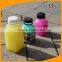 8 oz Natural Beveled Square PET Juice Bottles