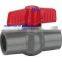 pvc ball valve socket sch80 valves
