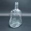 crystal material crystal glass bottle 500 ml with glass stopper
