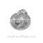 Wholesale Latest Fashion Silver Color Custom Sublimation Stainless Steel Finger Ring