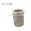 Black or brown unique marble candle jars natural stone candle jars