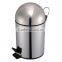 Factory Wholesale powder coated Foot Pedal Trash Bin