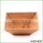 Bamboo wooden salad bowl/ square serving bowl Homex-BSCI