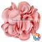 Wholesale Satin Ribbon Flowers Artificial Light Blue Flower Rose Flowers Artificial Cheap Price