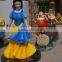Strong Snow White With 7 Small Man Figure