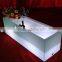 Plastic16 colors changing Glowing led ice cooler pot for club & pub decoration