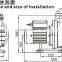Effective and economical BOSSTTO water pump low pressure swimming pool water pump
