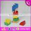 wholesale cheap educational stacking toys wooden children building blocks W13E070