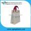 Hot sale soft loop handle pe plastic bag for cookshop