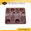 High quality promotion silicone cake mold /ice ball mold in 10 holds