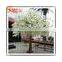 2015 Wholesale decorative artificial fake wedding blossom tree cheap silk plastic cherry blossom tree life size trees and plants