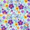 New Fashion Soft Organic Cotton Fabric 100% Knit Fabric Factory In China Cotton Flower Fabric Made In China