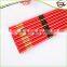 Red Organic Wood Wedding Chopstick Gift In Chinese