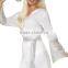 Wholesale Custom Women's halloween white top pants and belt 70's Disco Lady Costumes Adults