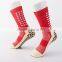 custom non slip socks/custom football socks wholesale
