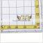 Transponder codes Square protractor Set,measure a distance Square Set, Black color printing#KPP-6