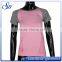OEM custom lady's seamless short sleeve top