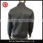 Factory manufacture men black washed pu jacket