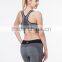 High Quality Mixed gray Yoga Plain Custom Made running bra