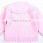 Colorful polka dot design kids fashion knitting sweater patterns