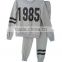 Women 1985 Printed Hoodie Pants Suit Athletic Outfits Tracksuit Sportswear Without Hood