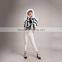Myfur Short Style White and Black Fox Fur Coat For Girls and Women