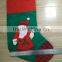 High Quality Felt Designer Green Christmas Stocking