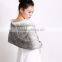 New style wholesale fashion faux fur scarf women pashmina Leopard shawl