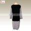 Jacquard sweater design for lady fashion sweater 80%Viscose 20%Polyester 12GG