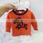 B22144A 2017 Fall Korea Infant baby pullovers shirt Cute cartoon long sleeved cotton blouse