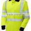 high visibility button polo shirts,reflective safety polo,hi vis workwear polo