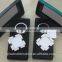 sublimation blank meal key rings