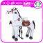 HI ASTM/CE rich toys rocking horse ride on animal walking mechanical horse toy