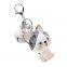 cat plastic Pendant Keychain with bell factory direct