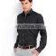 Men Charcoal Black Striped Slim Fit Formal Shirt