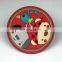 custom embossed sewn on 3D pvc rubber patch