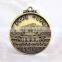 Cheap souvenir medal Design your own custom Metal Crafts production zinc alloy blank gold award