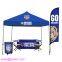 Promotion tension fabric display counter for advertising