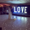 LED dance floor with led lights for wedding decoration