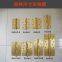 Indoor wooden door hinge bearing full copper hinge pure copper hinge hinge hinge flat open round head gold brass door bolt 4-8 inches