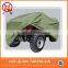 2.5m x 3.0m 240gsm Heavy Duty Green/White tarpaulin