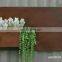modern outdoor decorative metal hanging flower planters
