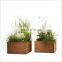 Various Designs Decorative Metal Planter for Outdoor Garden Decoration