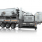 Tire type mobile crushing station Industrial crawler type mobile crusher